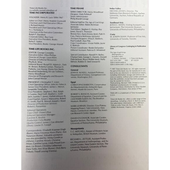 TimeFrame 3000-1500 BC * The Age of God-Kings * Kingdom Of The Nile etc. Hardcov - Picture 4 of 6